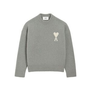 Ami Paris Women's Sweaters Grey